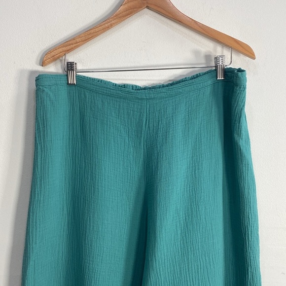 Bryn Walker XL Gauzy Cotton Balloon Leg Pants Made in USA NWT - Picture 3 of 10